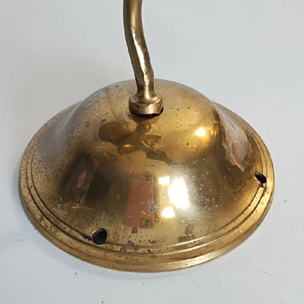 Vintage Gatco Solid Brass Wall Candle Holder Accent
